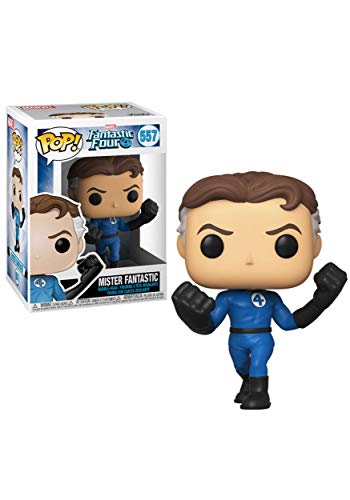 Funko Pop! Marvel Four-Mister Mr. Fantastic - Fantastic Four - Figura In Vinile Da Collezione - Idea Regalo - Merchandising Ufficiale - Giocattoli Per