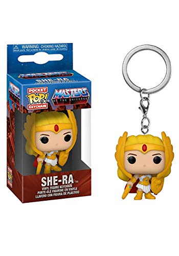 Funko Pop! Keychain: Masters Of The Universe-Classic She-Ra - I Dominatori Dell'Universo - Mini Figura In Vinile Da Collezione Novità Portachiavi - Ri