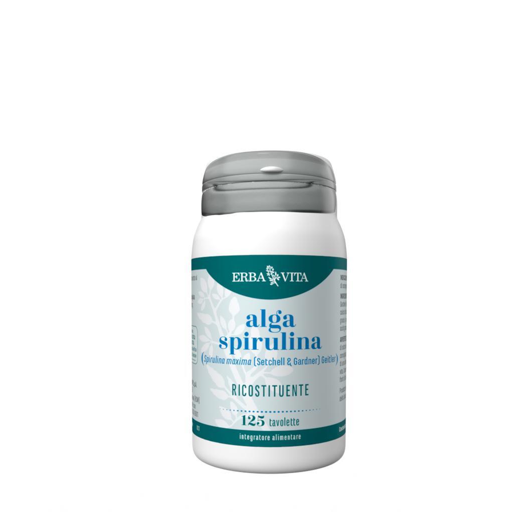 ALGA SPIRULINA - AZIONE RICOSTITUENTE 400 MG 125 TAVOLETTE ERBAVITA