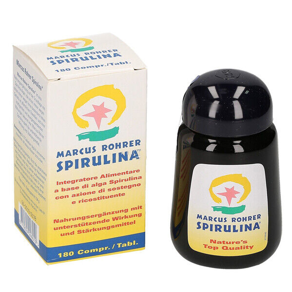Spirulina Marcus Rohrer Integratore Energia 180 compresse