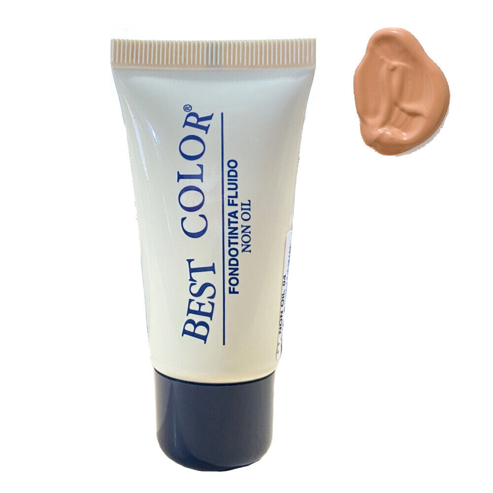 Best Color Fondotinta Fluido Non Oil  Pelli Miste Grasse N02 Miele 30 Ml