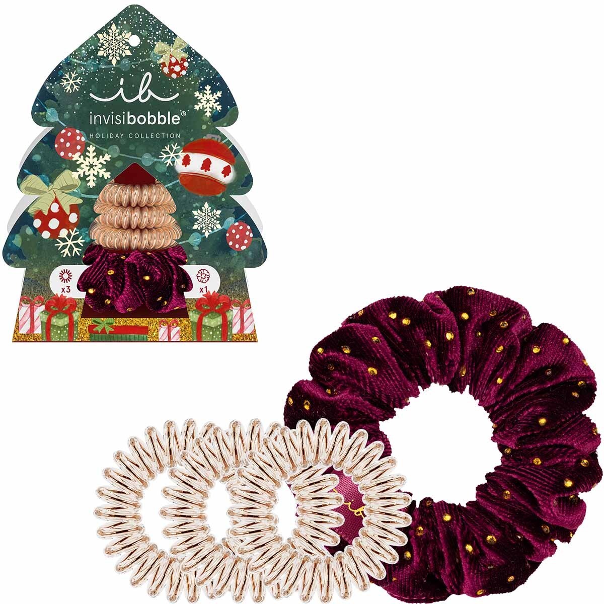INVISIBOBBLE - HOLIDAYS GOOD THINGS COME IN TREES