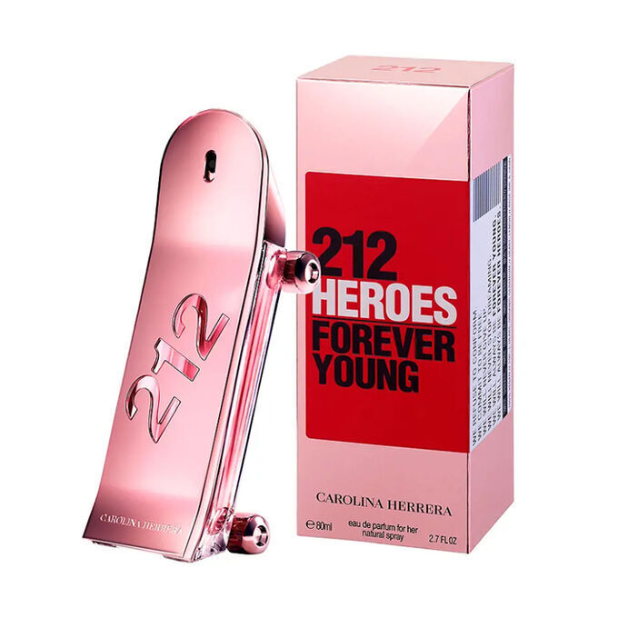 CAROLINA HERRERA 212 HEROES FOREVER YOUNG FOR HER EAU DE PARFUM 80ML