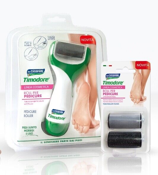 DR.CICCARELLI TIMODORE ROLL PER PEDICURE RIMUOVI CALLI DURONI TALLONE CURA PIEDI