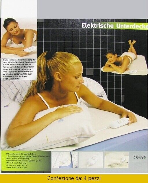 Coperta Termica Singola 15x80 cm 4 pz TX150X80-1X Teporus