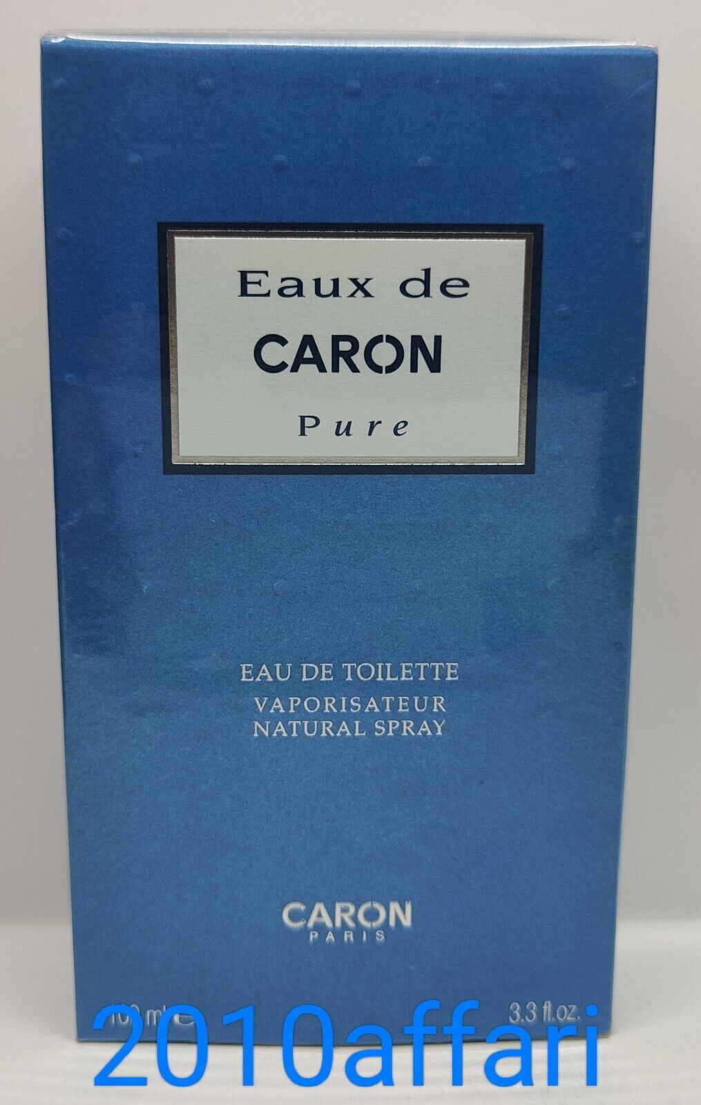 Caron Eaux De Caron Pure De Toilette 100 ml Spray