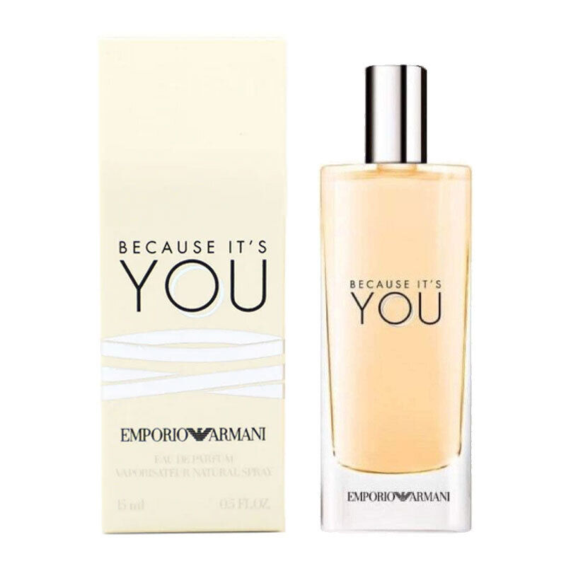 EMPORIO ARMANI BECAUSE IT'S YOU edp donna spray fragranza floreale fruttata 15ml