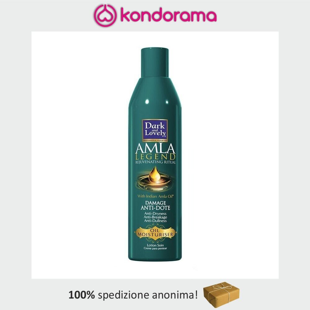 Dark & Lovely AMLA DAMAGE ANTI-DOTE OIL MOISTURIZER OLIO PER CAPELLI AFRO 250ml