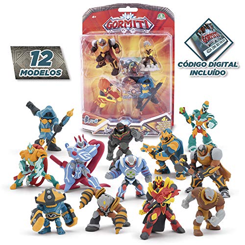 Gormiti- Mini Figuras Di Azione, Multicolore (Giochi Preziosi Grm10000), Modelli Assortiti, 1 Pezzo