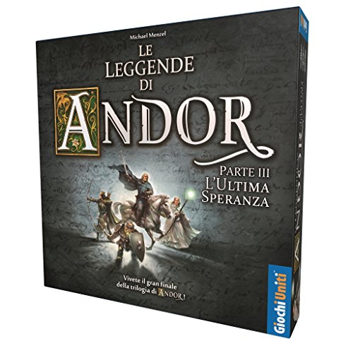 Giochi Uniti - Leggende Di Andor: L'Ultima Speranza, Espanisone Per Le Leggende Di Andor, Gioco Da Tavolo, Edizione Italiana, Gu608