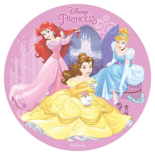 Dekora Disco In Ostia Principesse Disney, Colore Rosa, 114377