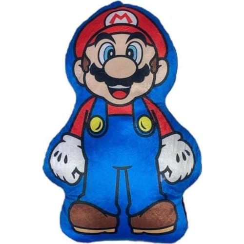 Arlis Cuscino Mario A Forma Di Figura (Cuscino Mario, 33 Cm)