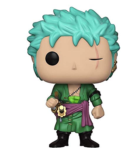 Funko Pop! Animation: One Piece : Roronoa Zoro- Figura In Vinile Da Collezione - Idea Regalo - Merchandising Ufficiale - Giocattoli Per Bambini E Adul