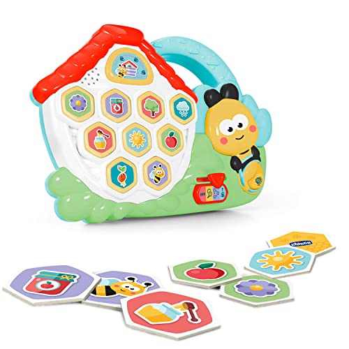 Chicco - Baby Bee Alla Scoperta Dell'Alveare, Centro Attività, Elettronico, 3 Modalità, Gioco Auto Correttivo, 2-5 Anni