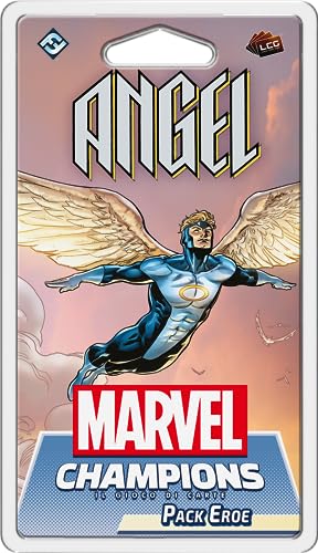 Asmodee Marvel Champions Il Gioco Di Carte Angel, Pack Eroe, Espansione Gioco Da Tavolo, Edizione In Italiano