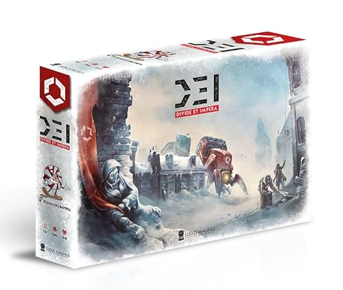 Ludus Magnus Studio D.E.I.: Divide Et Impera, Gioco Da Tavolo, Gioco Base, 2-4 Giocatori, 14+ Anni, Edizione In Italiano