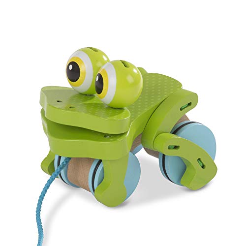 Melissa & Doug First Play - Giocattolo In Legno A Forma Di Rana
