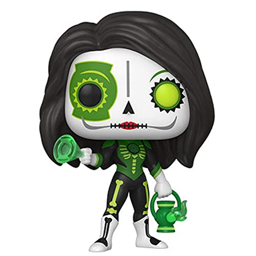 Funko Pop! Heroes: Dia De Los Dc - Green Lantern - (Jessica Cruz) - Dc Comics- Figura In Vinile Da Collezione - Idea Regalo - Merchandising Ufficiale 