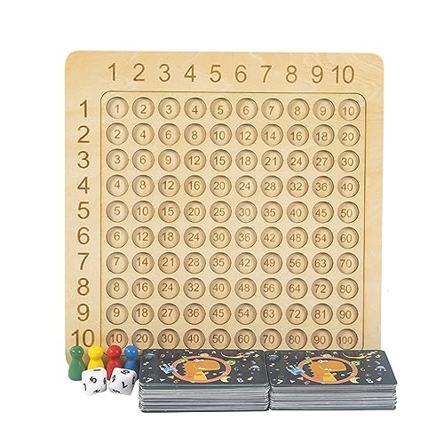 Namix Tabelline Per Bambini,Tavola Delle Tabelline In Legno,Gioco Delle Tabelline,Educativo Giocattoli Giochi,Tavola Di Moltiplicazione Della Matemati
