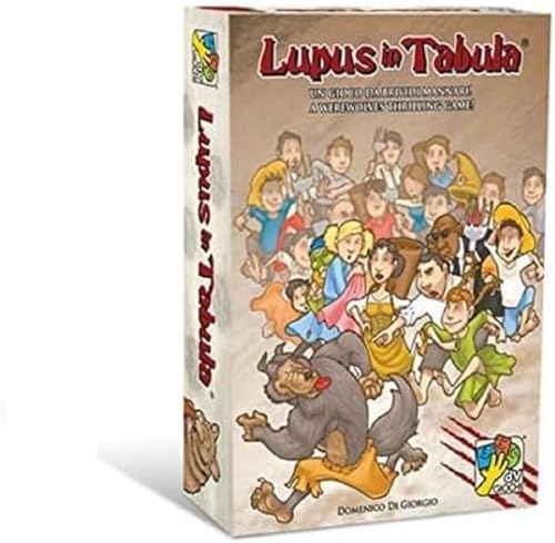 Dv Giochi Lupus In Tabula, Colore Rosso, Dvg9200 8 A 24 Giocatori