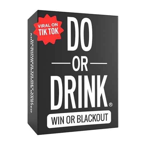 Do Or Drink – Gochi Per Bere Edizione Inglese - Giochi Di Carte Per Adulti –Feste Per Adulti Divertenti E Sporche – Obbligo O Bevi Per Università, Cam