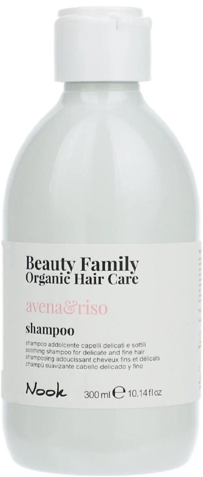 NOOK SHAMPOO DELICATO ADDOLCENTE AVENA & RISO CAPELLI FINI DELICATI E BABY 300ML
