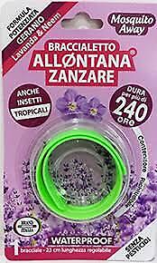 Idee Innovative Braccialetto Allontana Zanzare Durata 240h