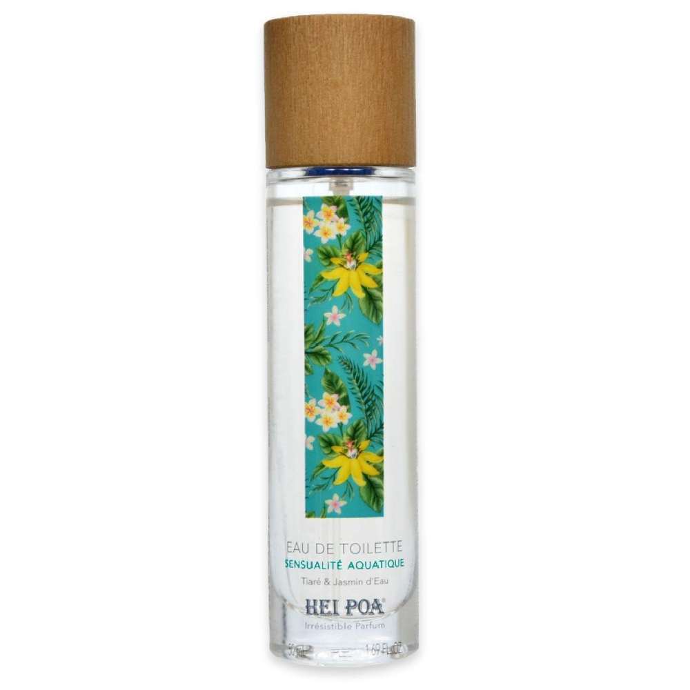 Hei Poa Sensualite Aquatique Tiare e Jasmine D'eau Profumo Unisex EdT 50ml