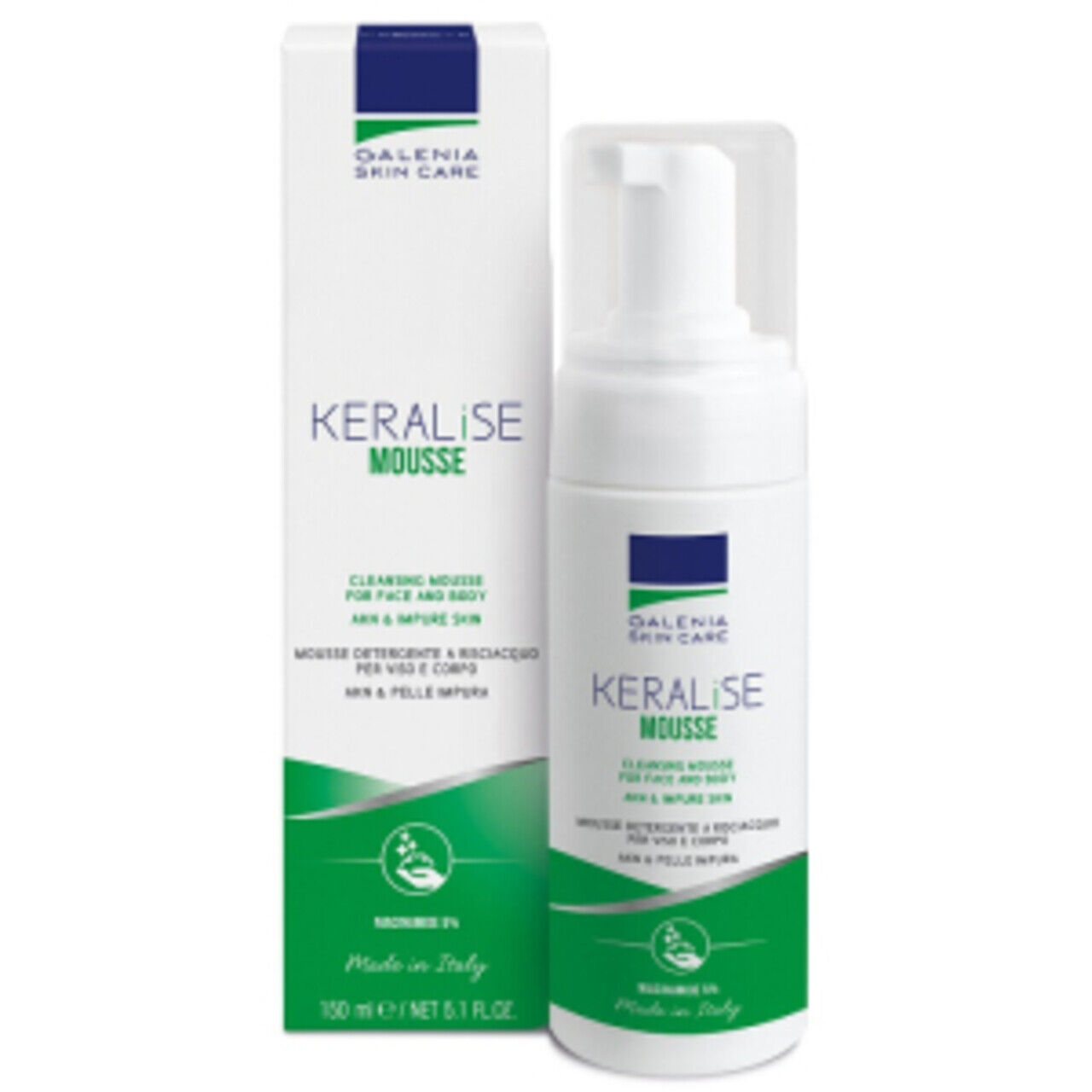 Keralise Mousse Galenia Skin Care 150Ml
