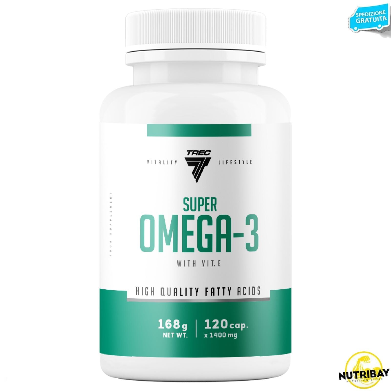 Trec Nutrition Super Omega 3 - 120 caps