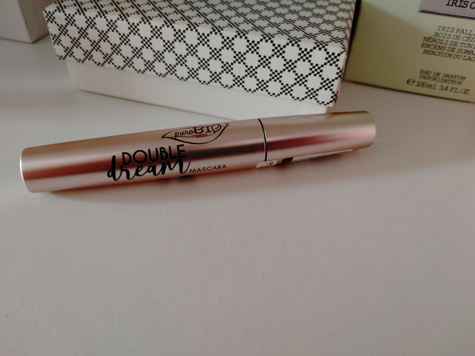 PUROBIO MASCARA DOUBLE DREAM SCOVOLINO SILICONE brown bionde 10ml NICKEL TESTED