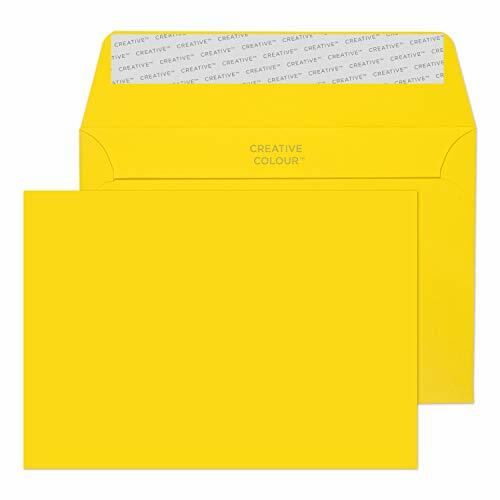 Design Range - Buste C6 con chiusura adesiva Vibrant 103, 120 g/mq, (R3a)
