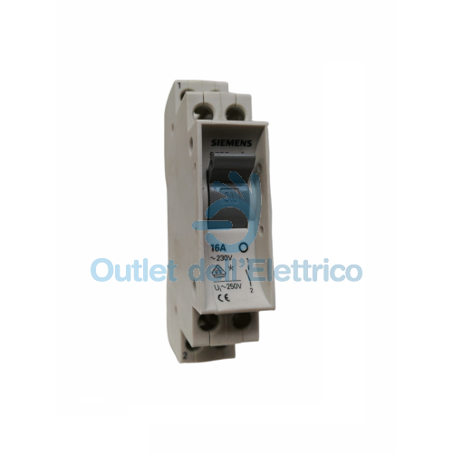 SIEMENS 5TE7111 INTERRUTTORE 1P 16A 230V