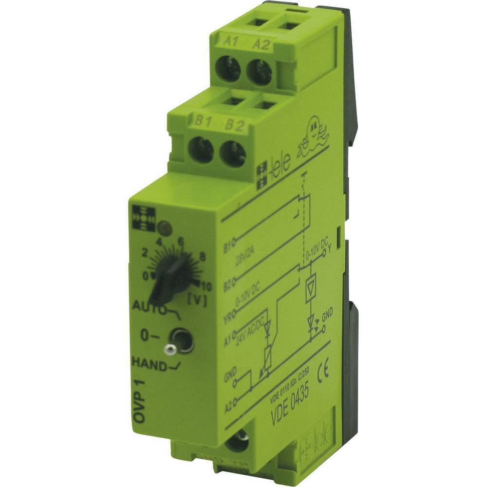 tele OVP1 24 V/AC/DC 0 - 10 V Relè di accoppiamento 24 V/DC, 24 V/AC 1 pz.