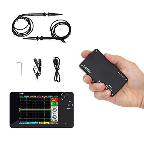 MINIWARE Oscilloscopio Tascabile DS212, Portatile Ridotte Palmare, (w2P)