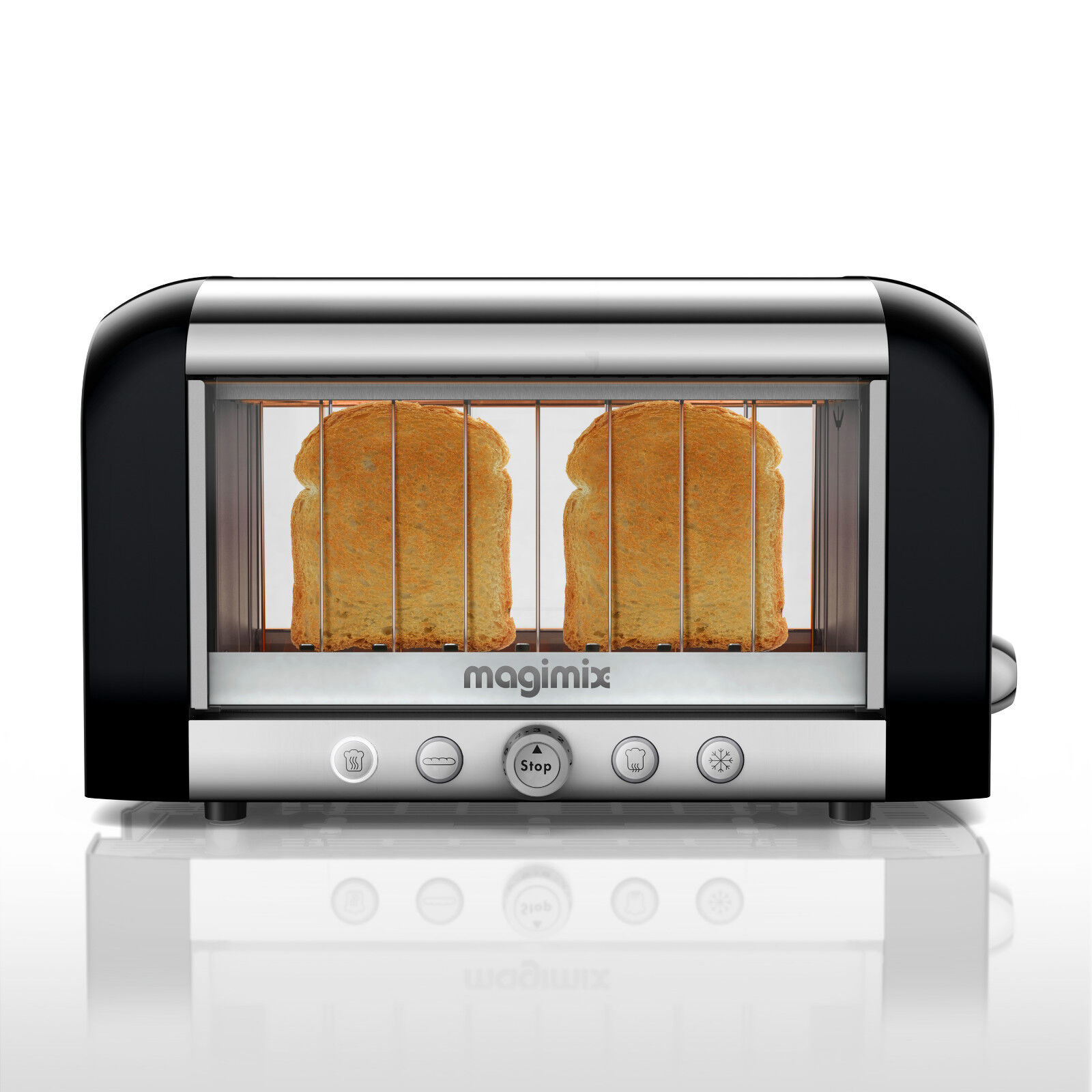 TOSTAPANE LE TOASTER VISION MAGIMIX NERO