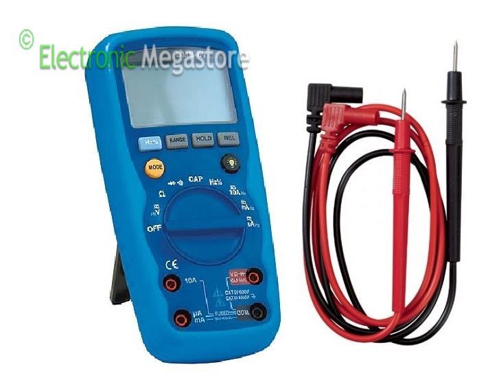 MULTIMETRO TESTER DIGITALE 3,5 DIGITS DMB-67 LAFAYETTE IMPERMEABILE IP67