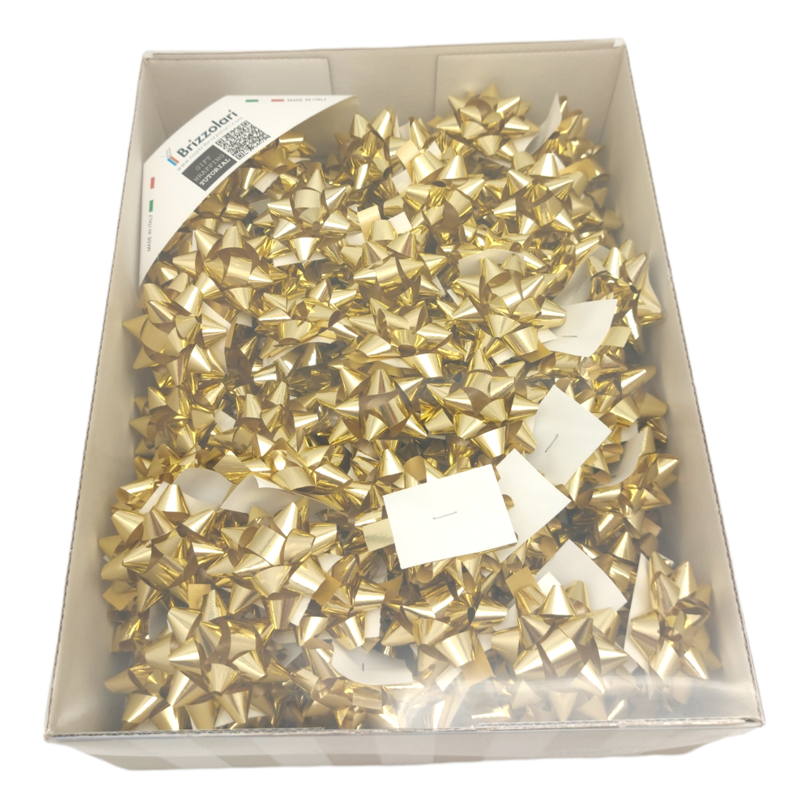 Coccarde Splendid Oro 10mm Set da 100 pz