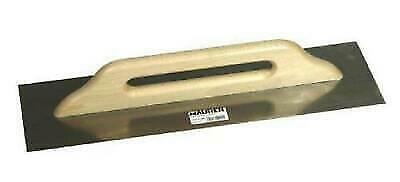 FRATTONE RETTANGOLARE ACCIAIO MANICO LEGNO TIPO TEDESCO MM 480 X 140