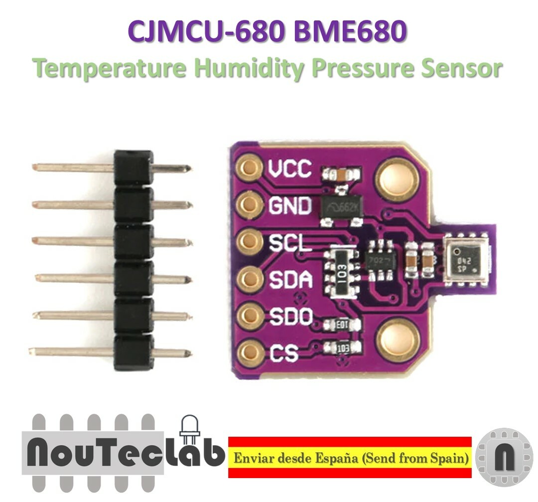 BME680 Digital Temperature Humidity Pressure Sensor CJMCU-680 High Altitude