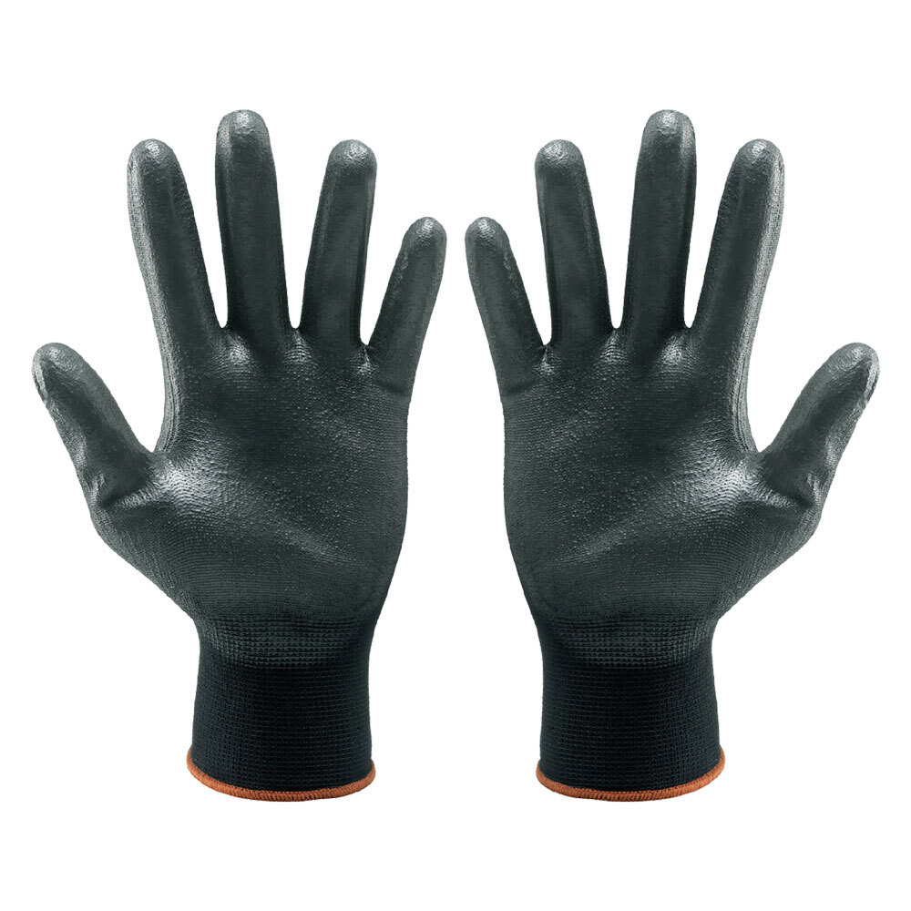 GUANTI '13 ECO-PU' Tg. 10 nero  PZ 12