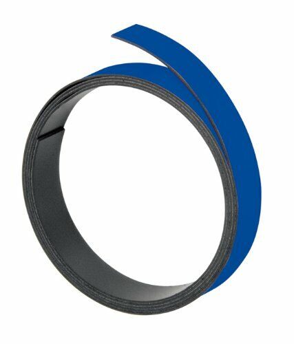 Franken - Banda magnetica M802-03, 10 mm x 1 m, colore: Blu scuro (A1O)
