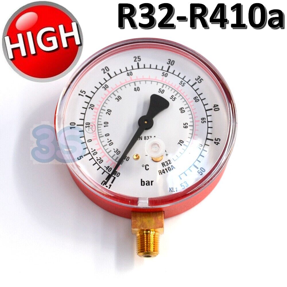 Manometro di alta pressione scale gas R32 e R410A