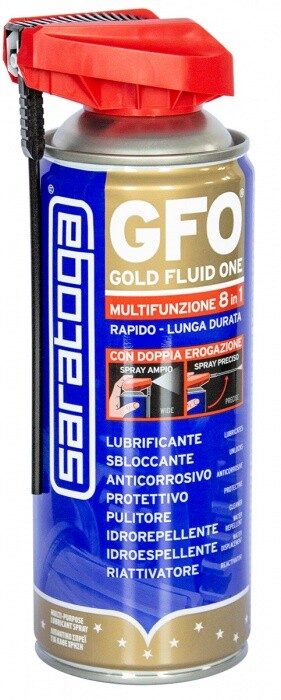 Spray Gfo Sbloccante Multifunzione 8 In 1 400ml SARATOGA 54124001