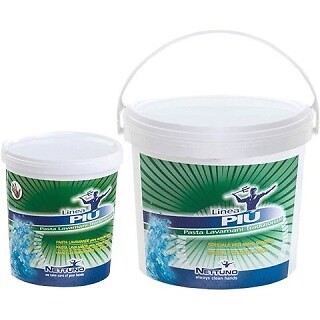 Pasta Lavamani NETTUNO Sgrassante Crema Limone LINEA PIU 5 Kg Meccanico Officina