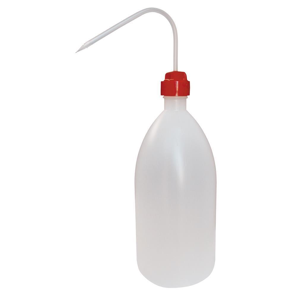 Bottiglia in plastica a spruzzetta per laboratorio, 1000 ml, Ø 95 x 220 H mm