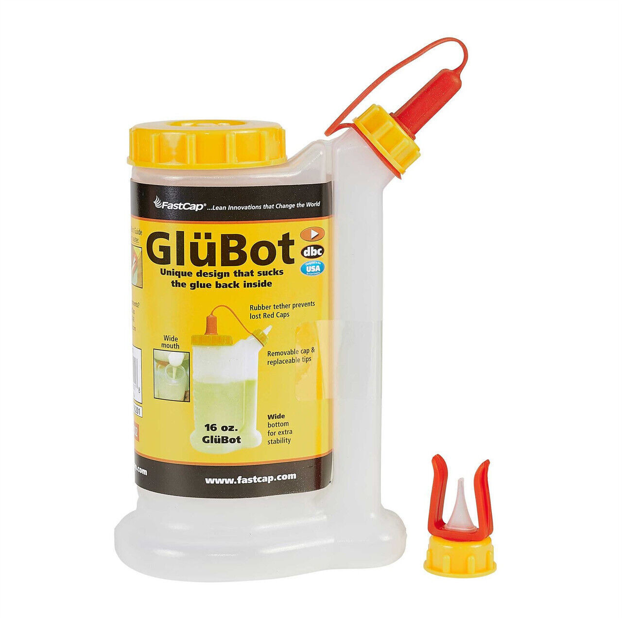 FastCap GluBot Dispenser per flaconi di colla 473 ml (16 oz)