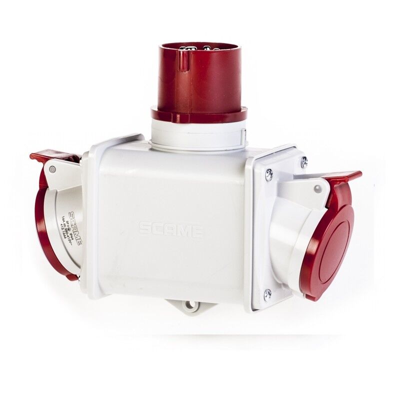 SCAME 600.1626 ADATTATORE 2 USCITE 3P+T 380V IP44