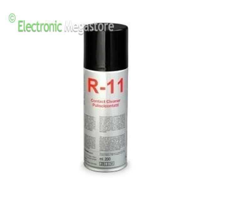 SPRAY DISOSSIDANTE R11 DUECI PULISCICONTATTI R-11 CONTACT CLEANER 2C CONNETTORI