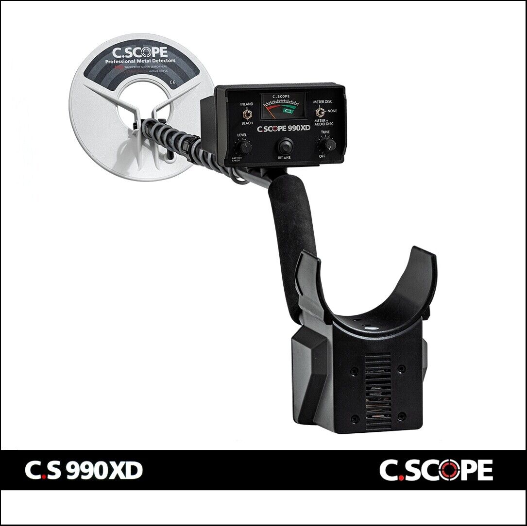 METAL DETECTOR CS990XD C.SCOPE PIASTRA 8" CERCAMETALLI ORO